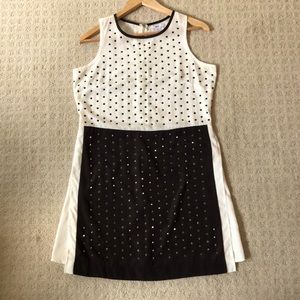 Bar II black and white embellished dress like née